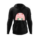 Fashion, accesorii si bijuterii - Barbati - Imbracaminte - Hanorace barbati - Hanorac barbati Zero Two Darling in the FranXX Chibi Anime, negru, marime S - Infinity.ro