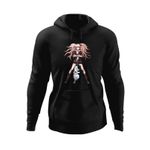 Fashion, accesorii si bijuterii - Barbati - Imbracaminte - Hanorace barbati - Hanorac barbati Junko Enoshima Danganronpa Master Killer, negru, marime M - Infinity.ro