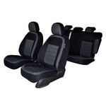 Auto si Moto - Intretinere auto - Huse auto - SET HUSE SCAUN UMBRELLA PENTRU SKODA KODIAQ 2017-2021 (BANCHETA FRACTIONATA) CU TETIERE SPATE IN FORMA DE L - Infinity.ro