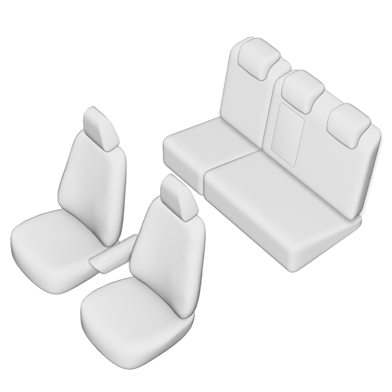 Auto si Moto - Intretinere auto - Huse auto - SET HUSE SCAUN UMBRELLA PENTRU FORD FOCUS 2010-2018 (BANCHETA FRACTIONATA) - Infinity.ro