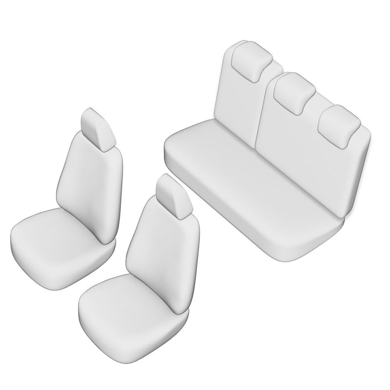 Auto si Moto - Intretinere auto - Huse auto - SET HUSE SCAUN UMBRELLA PENTRU DACIA SANDERO 2012-2021 (BANCHETA FRACTIONATA) CU TETIERE SPATE IN FORMA DE L - Infinity.ro
