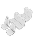 Auto si Moto - Intretinere auto - Huse auto - SET HUSE SCAUN UMBRELLA PENTRU DACIA LODGY 7 LOCURI 2012- (BANCHETA FRACTIONATA) TIP 1 CU TETIERE SPATE IN FORMA DE L - Infinity.ro
