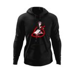 Fashion, accesorii si bijuterii - Barbati - Imbracaminte - Hanorace barbati - Hanorac barbati Naruto Rin Nohara Anime Haine Manga, negru, marime S - Infinity.ro