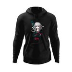 Fashion, accesorii si bijuterii - Barbati - Imbracaminte - Hanorace barbati - Hanorac barbati Danganronpa Peko Pekoyama Killing Harmony Sprite, negru, marime XL - Infinity.ro
