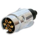 Auto si Moto - Electronice auto - Accesorii electronice auto - FISA PRIZA 12V 7 PINI TATA ALUMINIU HICO - Infinity.ro