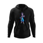 Fashion, accesorii si bijuterii - Barbati - Imbracaminte - Hanorace barbati - Hanorac barbati Dragon Ball Z Lord Veerus Egipt Cat, negru, marime S - Infinity.ro