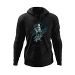 Fashion, accesorii si bijuterii - Barbati - Imbracaminte - Hanorace barbati - Hanorac barbati Legend of Zelda Link Elf Paint, negru, marime L - Infinity.ro