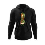 Fashion, accesorii si bijuterii - Barbati - Imbracaminte - Hanorace barbati - Hanorac barbati Minecraft Anime Cool Creeper, negru, marime L - Infinity.ro