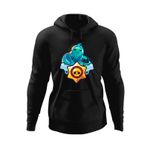 Fashion, accesorii si bijuterii - Barbati - Imbracaminte - Hanorace barbati - Hanorac barbati Rippley Fortnite Brawl Stars, negru, marime M - Infinity.ro