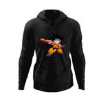 Fashion, accesorii si bijuterii - Barbati - Imbracaminte - Hanorace barbati - Hanorac barbati Dragon Ball Z Son Goku Ziua Barbatului, negru, marime S - Infinity.ro