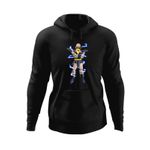 Fashion, accesorii si bijuterii - Barbati - Imbracaminte - Hanorace barbati - Hanorac barbati Dragon Ball Z Master Roshi Sensei Tataie, negru, marime S - Infinity.ro