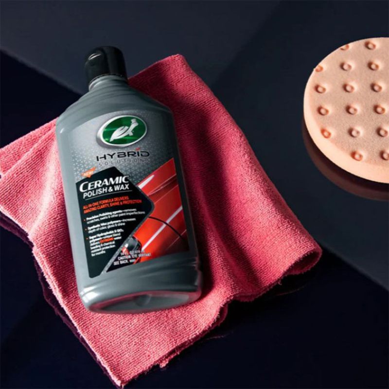Auto si Moto - Intretinere auto - Produse curatare auto - POLISH SI CEARA CERAMICA HYBRID SOLUTIONS TURTLE WAX 500 ML - Infinity.ro