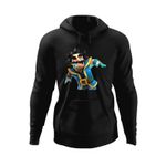 Fashion, accesorii si bijuterii - Barbati - Imbracaminte - Hanorace barbati - Hanorac barbati Electro Wizard Clash Royale GTA, negru, marime L - Infinity.ro