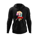 Fashion, accesorii si bijuterii - Barbati - Imbracaminte - Hanorace barbati - Hanorac barbati Joker Harley Quinn Brawl Stars Master, negru, marime S - Infinity.ro