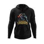 Fashion, accesorii si bijuterii - Barbati - Imbracaminte - Hanorace barbati - Hanorac barbati Zed Attack League of Legends LoL Blade, negru, marime L - Infinity.ro