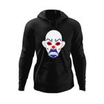 Fashion, accesorii si bijuterii - Barbati - Imbracaminte - Hanorace barbati - Hanorac barbati Joker Mask Horror Rebel Hacker Fortnite, negru, marime S - Infinity.ro