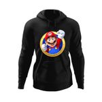 Fashion, accesorii si bijuterii - Barbati - Imbracaminte - Hanorace barbati - Hanorac barbati Super Mario Bros Arcade Good Vibe, negru, marime S - Infinity.ro