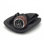 Auto si Moto - Piese auto si accesorii - Interior auto - Accesorii interior - Nuca Schimbator Passat B5 Negru Mahon - 5 Trepte - Infinity.ro