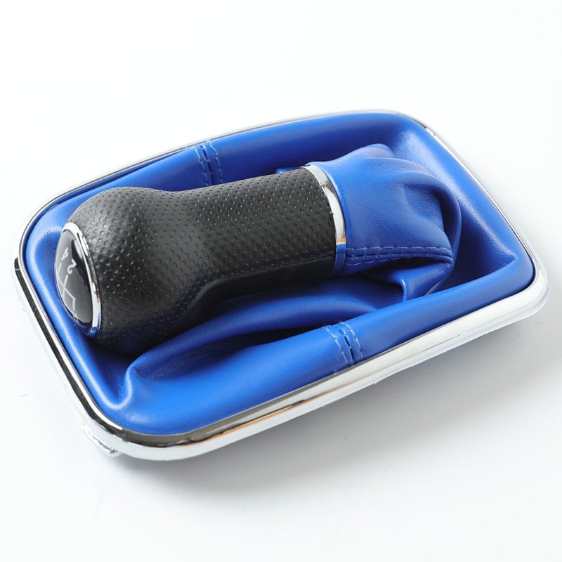 Auto si Moto - Piese auto si accesorii - Interior auto - Accesorii interior - Nuca Schimbator Volkswagen Golf IV/ Bora 5 Trepte Manson Albastru - Infinity.ro