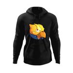 Fashion, accesorii si bijuterii - Barbati - Imbracaminte - Hanorace barbati - Hanorac barbati Brawl Stars Golden Crow GTA, negru, marime M - Infinity.ro