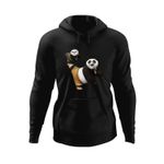 Fashion, accesorii si bijuterii - Barbati - Imbracaminte - Hanorace barbati - Hanorac barbati Kung Fu Panda Taekwondo Ninja Dragon, negru, marime S - Infinity.ro