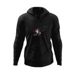 Fashion, accesorii si bijuterii - Barbati - Imbracaminte - Hanorace barbati - Hanorac barbati Demon Slayer Liliac Brawl Stars, negru, marime S - Infinity.ro