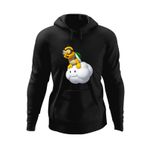 Fashion, accesorii si bijuterii - Barbati - Imbracaminte - Hanorace barbati - Hanorac barbati Super Mario Bros Norisor Albina 3D Kart, negru, marime M - Infinity.ro