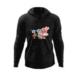 Fashion, accesorii si bijuterii - Barbati - Imbracaminte - Hanorace barbati - Hanorac barbati Lumea lui Gumball Familie Animatie, negru, marime S - Infinity.ro