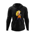 Fashion, accesorii si bijuterii - Barbati - Imbracaminte - Hanorace barbati - Hanorac barbati Dragon Ball Z Vegeta Tiktok Jedi Manga, negru, marime L - Infinity.ro