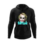 Fashion, accesorii si bijuterii - Barbati - Imbracaminte - Hanorace barbati - Hanorac barbati Joker TikTok Creator Legend Tiktoker, negru, marime M - Infinity.ro