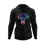 Fashion, accesorii si bijuterii - Barbati - Imbracaminte - Hanorace barbati - Hanorac barbati Joker Horror Skull Bad Girl Play, negru, marime S - Infinity.ro