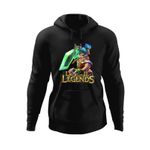 Fashion, accesorii si bijuterii - Barbati - Imbracaminte - Hanorace barbati - Hanorac barbati Riven LoL League of Legends Rebel Hacker, negru, marime S - Infinity.ro
