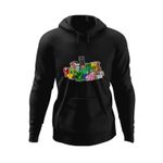 Fashion, accesorii si bijuterii - Barbati - Imbracaminte - Hanorace barbati - Hanorac barbati Minecraft Everybody, negru, marime S - Infinity.ro