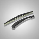 Auto si Moto - Intretinere auto - Stergatoare - Brat si Lamela Stergator Spate Renault Clio II - 370mm, Set Complet cu Capac Mammooth MMT RAW 506 - Infinity.ro