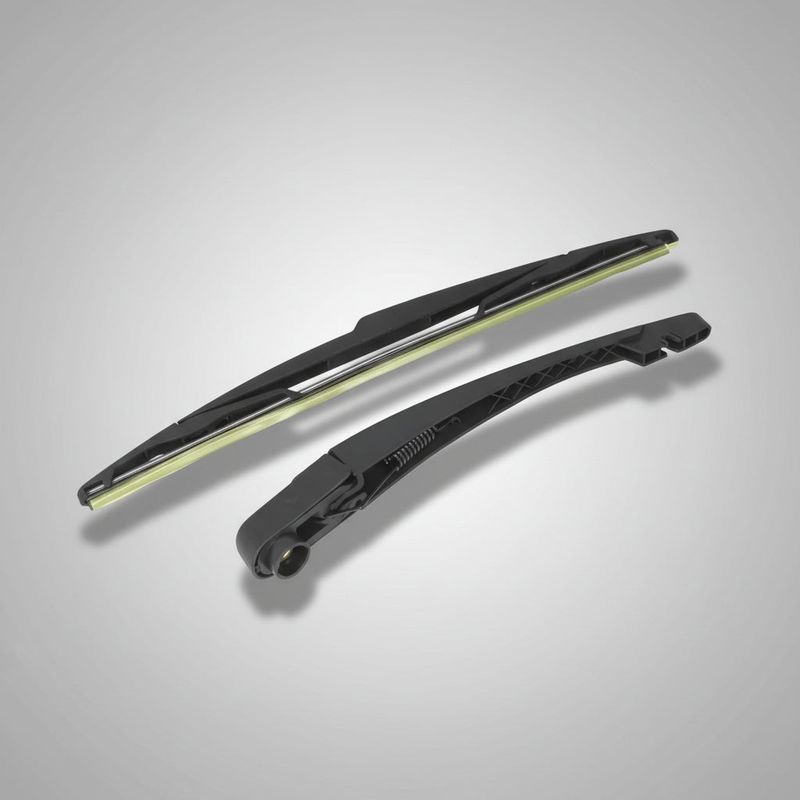 Auto si Moto - Intretinere auto - Stergatoare - Brat si Lamela Stergator Spate Dacia Duster I (2010-2017) - 370mm, Set Complet cu Capac Mammooth MMT RAW 506 - Infinity.ro