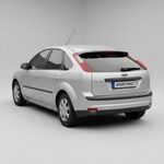 Auto si Moto - Intretinere auto - Stergatoare - Brat si Lamela Stergator Spate Ford Focus II Hatchback (2004-2011) - 350mm, Set Complet cu Capac Mammooth MMT RAW 053 - Infinity.ro