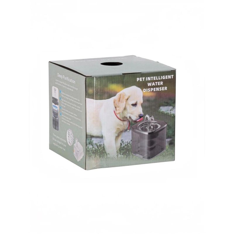 Petshop - Accesorii petshop - Castroane si adapatori - Fantana de apa inteligenta pentru pisici si caini - capacitate 2L, filtrare profunda, 162x162x155 mm - Infinity.ro