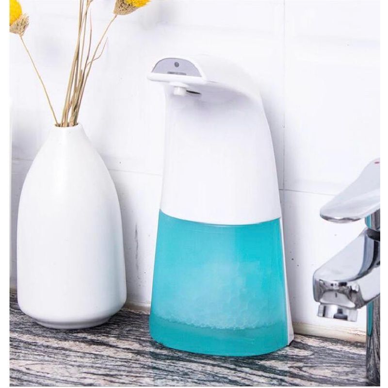 Casa si Gradina - Sanitare - Suporturi si accesorii baie - Dispensere - Dozator Automat De Sapun Cu Senzor, Montare Pe Perete, 250 Ml, Functionare Cu 3 Baterii AA, Alb DISPENSER SAPUN 602 - Infinity.ro