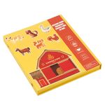 Carti si Birotica - Carti - Carti pentru copii - Carti interactive - Carte magnetica si puzzle, 2 in 1, Ferma, 3+ - Infinity.ro