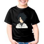Fashion, accesorii si bijuterii - Copii - Imbracaminte copii - Tricouri copii - Tricou copii The Promised Neverland Ray Anime, negru, XS Copii - Infinity.ro