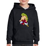 Fashion, accesorii si bijuterii - Copii - Imbracaminte copii - Pulovere si hanorace copii - Hanorac copii Dragon Ball Z Dokkan Battle Desene Animate, negru, marime XS Copii - Infinity.ro