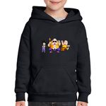 Fashion, accesorii si bijuterii - Copii - Imbracaminte copii - Pulovere si hanorace copii - Hanorac copii Dragon Ball Z Son Goku Master Roshi Krillin Anime, negru, marime L Copii - Infinity.ro