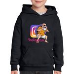 Fashion, accesorii si bijuterii - Copii - Imbracaminte copii - Pulovere si hanorace copii - Hanorac copii Dragon Ball Z Instagram Sensei Bunic Antrenor Insta, negru, marime L Copii - Infinity.ro