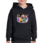Fashion, accesorii si bijuterii - Copii - Imbracaminte copii - Pulovere si hanorace copii - Hanorac copii One Piece Brook Soul King Anime Manga, negru, marime XL Copii - Infinity.ro