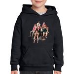 Fashion, accesorii si bijuterii - Copii - Imbracaminte copii - Pulovere si hanorace copii - Hanorac copii BTS Kpop Fake Love, negru, marime L Copii - Infinity.ro