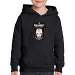 Fashion, accesorii si bijuterii - Copii - Imbracaminte copii - Pulovere si hanorace copii - Hanorac copii Call of Duty Game Black Ops Play, negru, marime S Copii - Infinity.ro