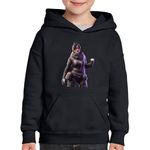 Fashion, accesorii si bijuterii - Copii - Imbracaminte copii - Pulovere si hanorace copii - Hanorac copii Apex Legends Gamer Girl Champion, negru, marime L Copii - Infinity.ro