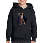 Fashion, accesorii si bijuterii - Copii - Imbracaminte copii - Pulovere si hanorace copii - Hanorac copii One Piece Shanks Roger Pirates Spadasin, negru, marime XS Copii - Infinity.ro