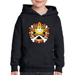Fashion, accesorii si bijuterii - Copii - Imbracaminte copii - Pulovere si hanorace copii - Hanorac copii Thousand Sunny Brigandine One Piece Ship, negru, marime XL Copii - Infinity.ro