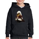 Fashion, accesorii si bijuterii - Copii - Imbracaminte copii - Pulovere si hanorace copii - Hanorac copii Assassin's Creed Minions Minioni Champion, negru, marime L Copii - Infinity.ro